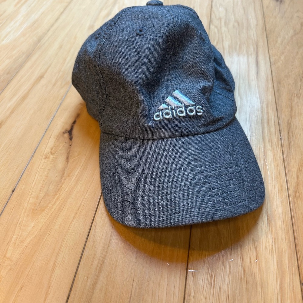 Adidas Climalite Charcoal Cotton baseball Cap with Logo for women - Picture 1 of 13